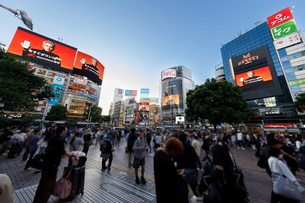 涉谷戶外大屏廣告圖片 涉谷戶外大屏廣告圖片