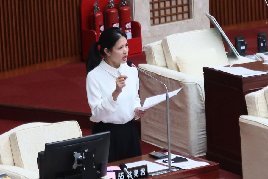 批北市共享運具政策「盲人摸象」 林亮君:應檢討契約與權利金 266 台北市議員林亮君。(林亮君FB)