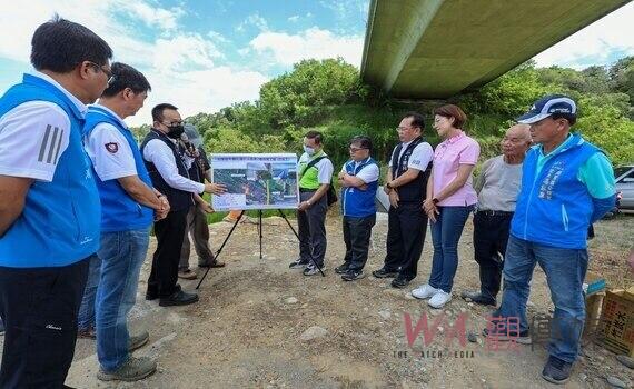 中市府水利局關心農民灌溉用水問題　協助農水署建構引水路