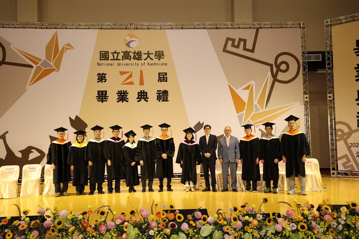 漾新聞|陳其邁高大畢業典禮演講：「失敗時別急著站起來，學習取捨與堅持」