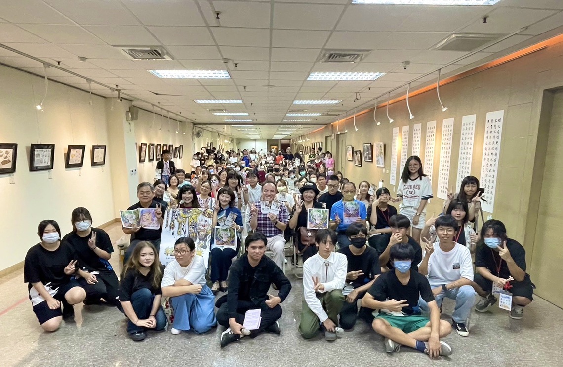 漾新聞|壽山國中美術班畢業展攜手屏山國小美術班邀請展「繪心瞳」客家文物館展出