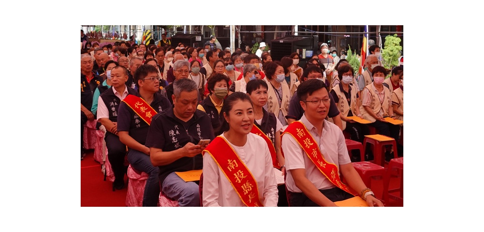 南投市綠美橋舉辦超渡大會 祈福消災解厄發心贊普1101桌