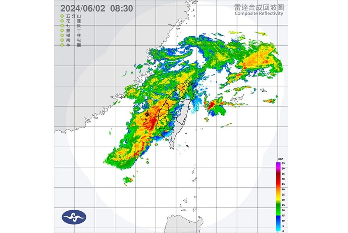 週日大雨炸全台 北台灣稍轉涼