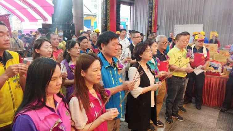 ▲伸港福安宮媽祖暨新港十八庄聯合安營祭典。（彰化縣政府提供）