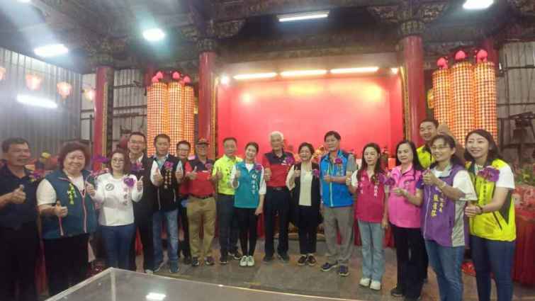 ▲伸港福安宮媽祖暨新港十八庄聯合安營活動合照。（彰化縣政府提供）