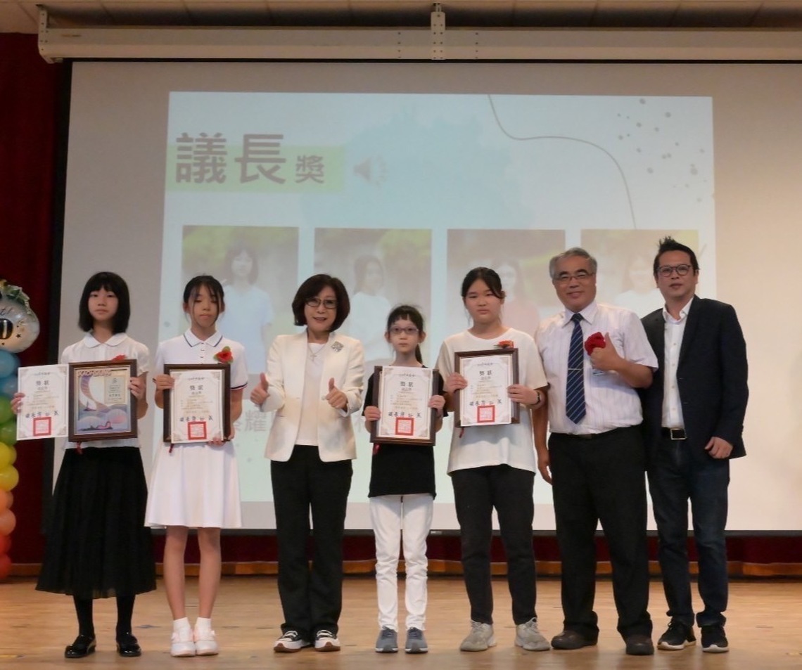 漾新聞|親自頒發畢業生「議長獎」康裕成祝「帶著夢想、展翅高飛」