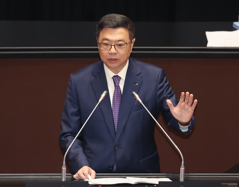 立法院3日排審財劃法修正草案,行政院長卓榮泰說,中央與地方一定要互助而非包圍。中央社