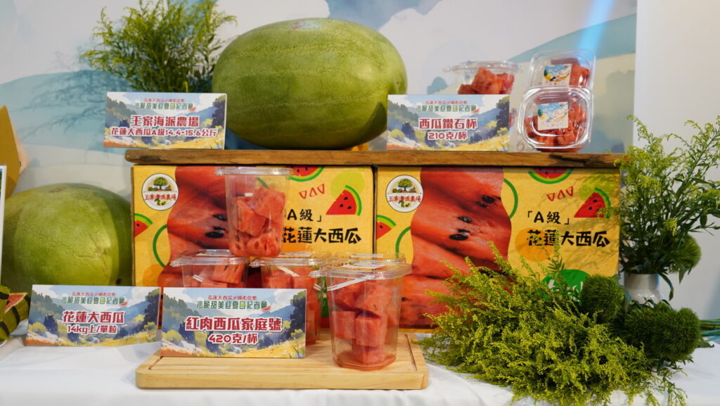 農糧署與7-ELEVEN合作推出「花蓮大西瓜(截切)」鑽石杯 方便消費者購買
