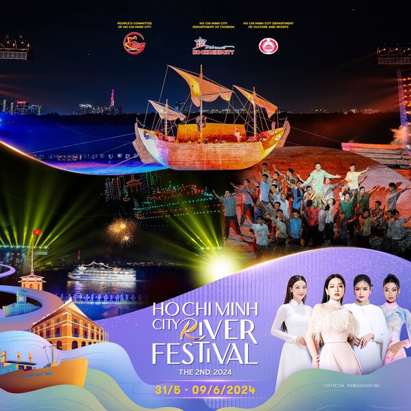 胡志明市河流節規模擴大,點燃2024夏季旅游熱潮