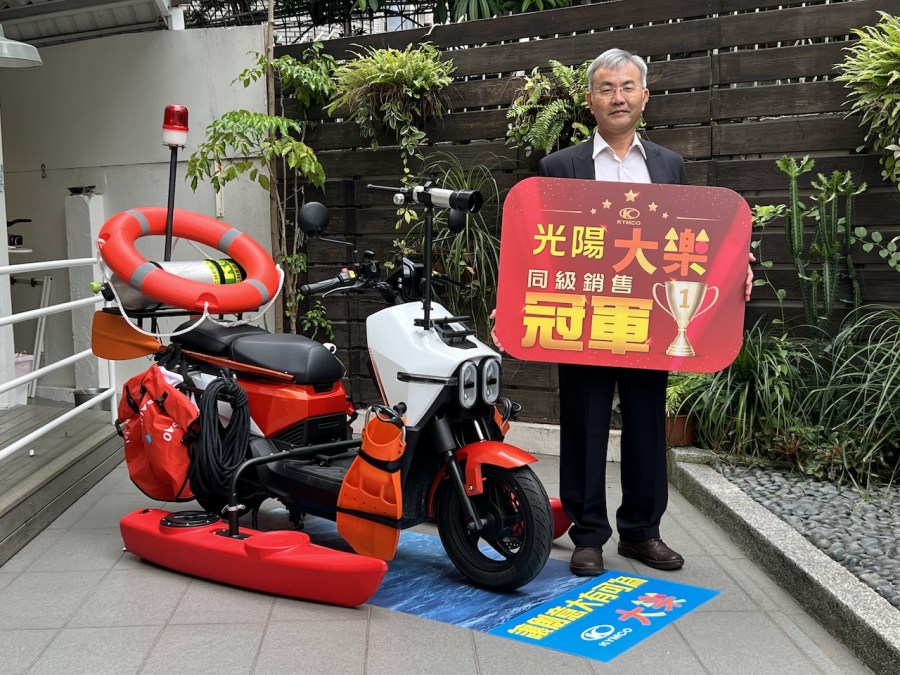 【有影】光陽新車奪下七成市佔率 帶領多功能車市場成長2倍 240 cnews124240603a01