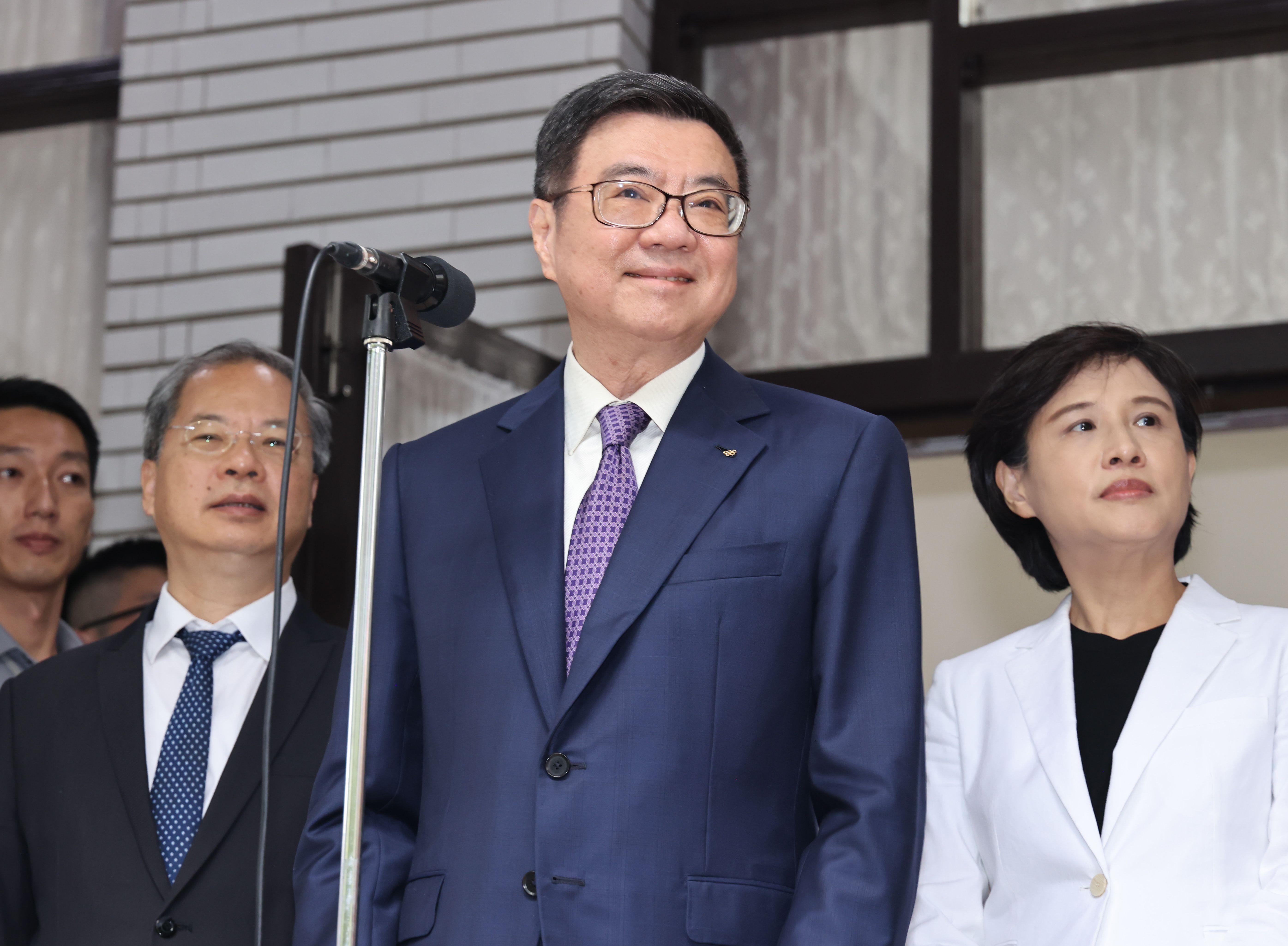 卓榮泰(圖)3日起分4梯次宴請民進黨立委,以強化行政立法溝通。資料照片