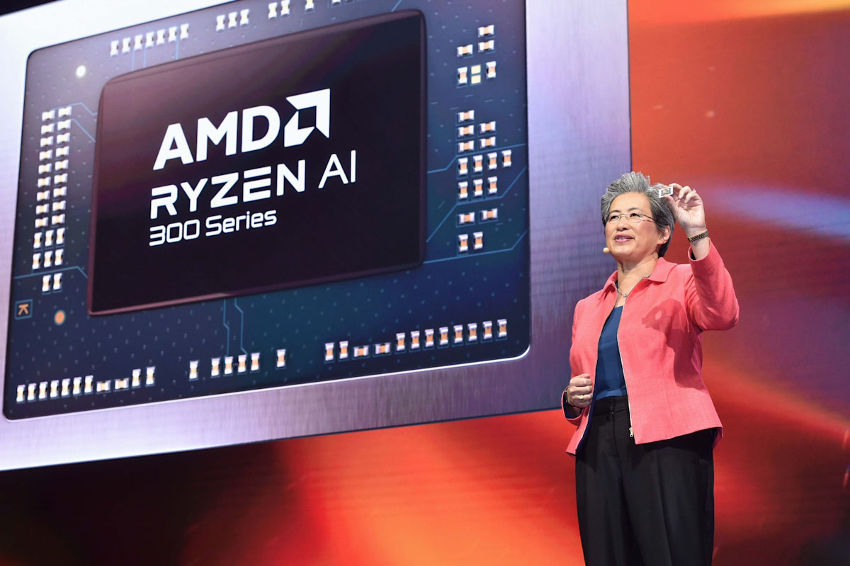 AMD董事長暨執行長蘇姿丰博士在COMPUTEX 2024主題演講中,展示AMD及合作夥伴的最新AI和運算解決方案。