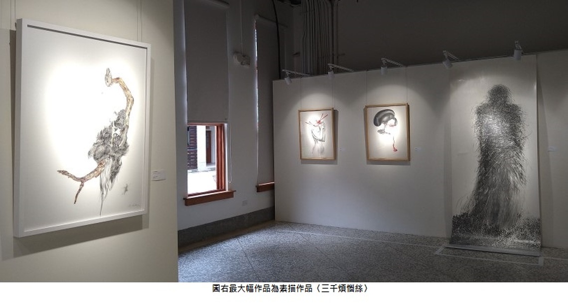 「關心 ~ 觀心」李惠琪個展 細細描繪三千煩惱絲來梳理內心情懷