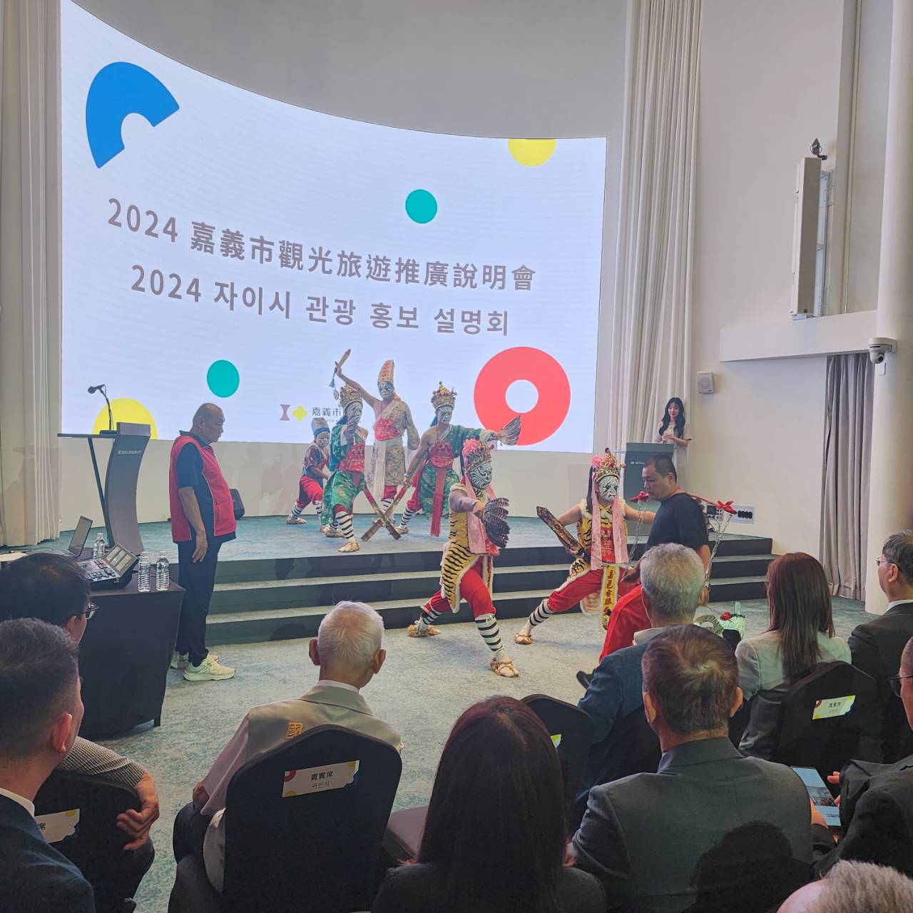 嘉義城隍廟受邀赴韓拚觀光 吉勝堂家將團表演驚豔全場