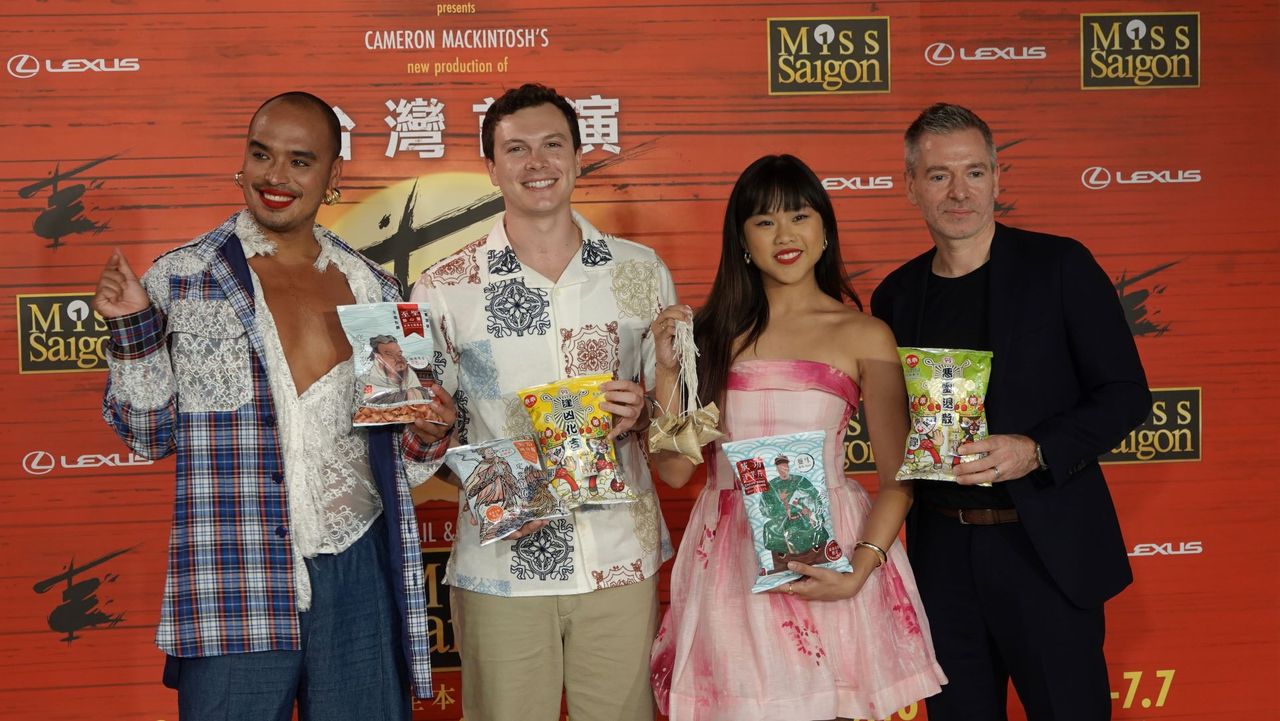 《西貢小姐》男女主角和工程師首訪臺南,6/14-16臺南文化中心登場