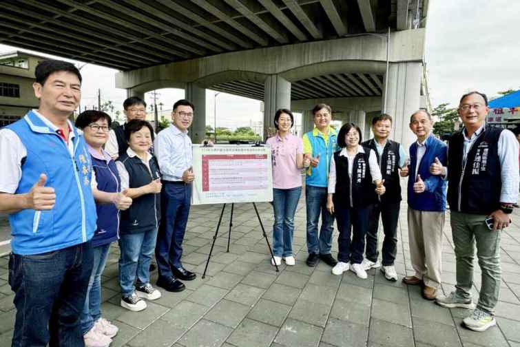 ▲打造綠色經濟，推廣鐵馬道、步道旅遊，江啟臣爭取1.48億提升臺中觀光旅遊環境。（江啟臣辦公室提供）