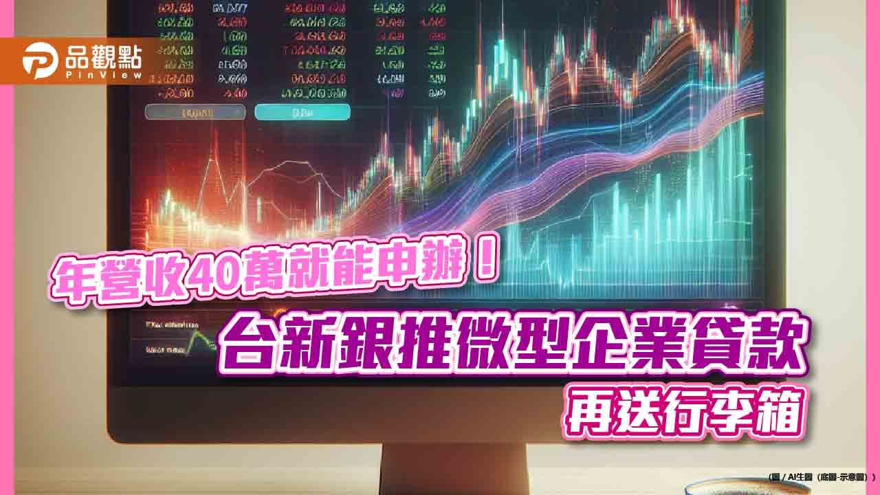年輕老闆獨享!台新銀推「少年董專案」 前三期貸款利率1.78%