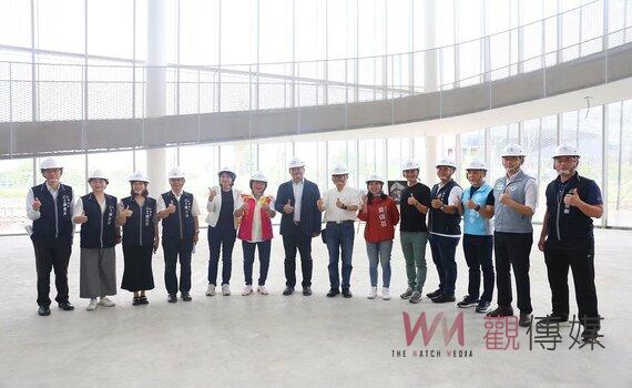 展望台中國際藝文新地標　中市議會教育文化委員會參訪綠美圖