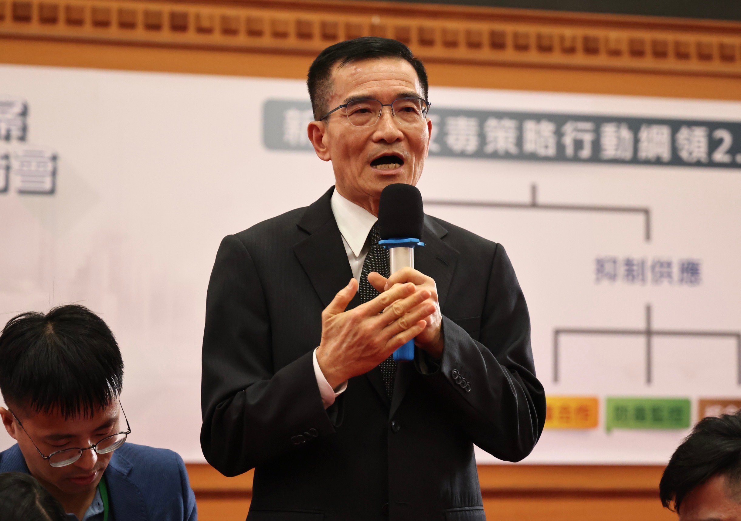 海巡署長張忠龍表示,本事件要檢討的是通報疏失。林啟弘攝