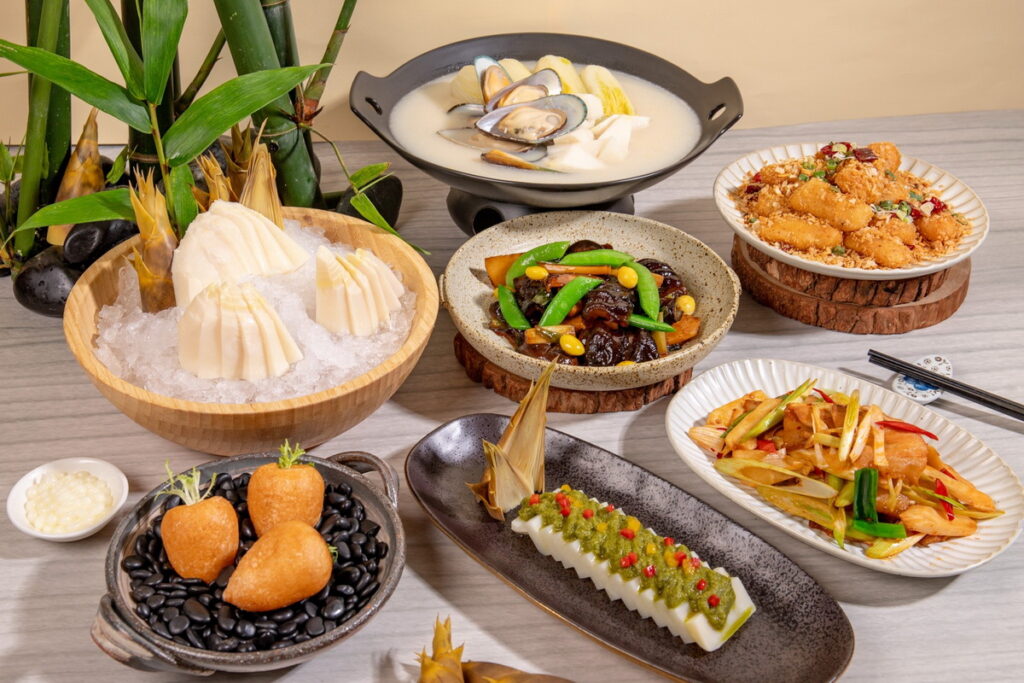 台北凱達家宴中餐廳與新北市政府農業局攜手推出「夏日筍香風味宴」，即日起至7月底，