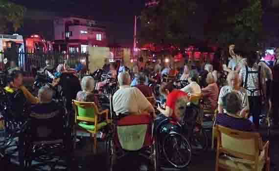 壯圍長住型長照機構暗夜火警 消防人員處置得宜住民安全疏散未釀災