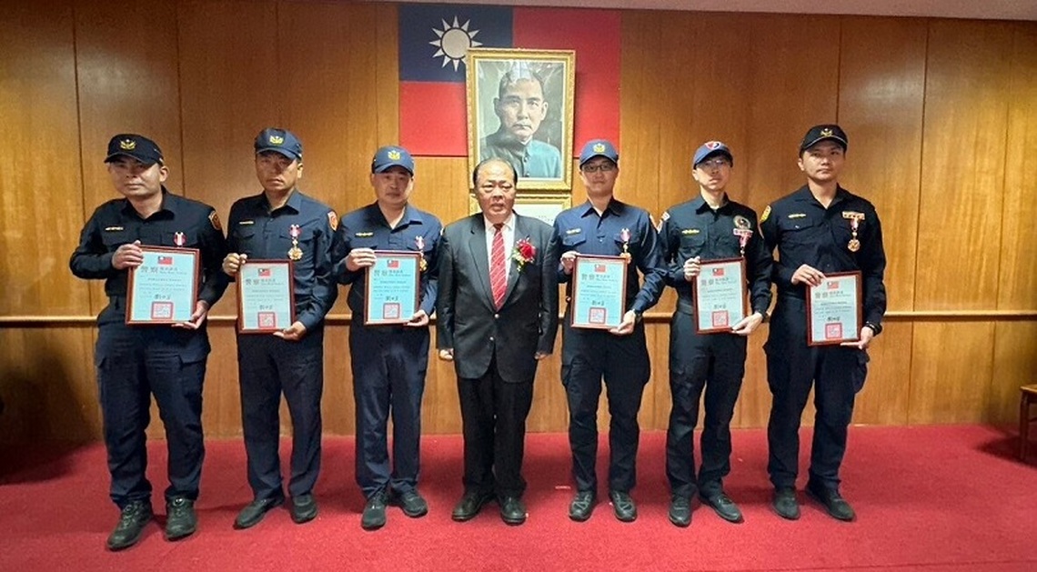 澎湖縣「113年警察節慶祝大會」 陳光復向全體警察同仁致以最崇高敬意