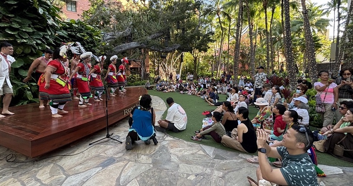 臺灣代表團在「太平洋藝術節」樂舞吟唱展演 以軟實力提升臺灣能見度
