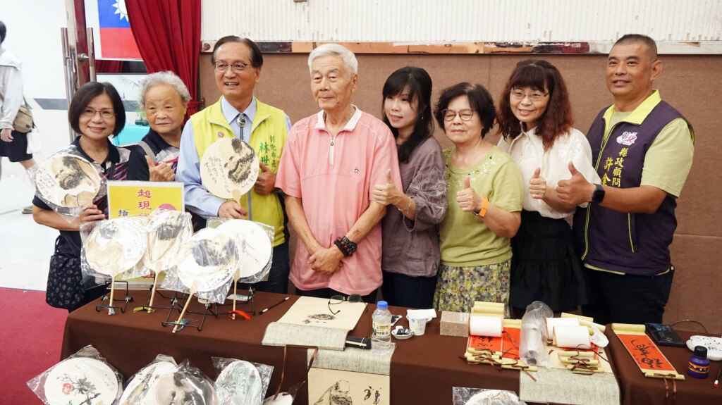 ▲彰化市公所社會學園今天在彰化生活藝文館舉辦113年藝文研習活動成果展。(記者林明佑攝)