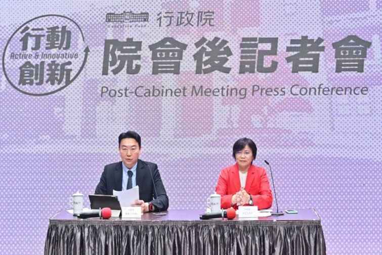 ▲行政院長卓榮泰今天在行政院會聽取內政部「提升消防救災安全精進方案」，責成內政部全力推動7大消防政策，中央地方合作齊力打造更安全的臺灣。（新傳處提供）