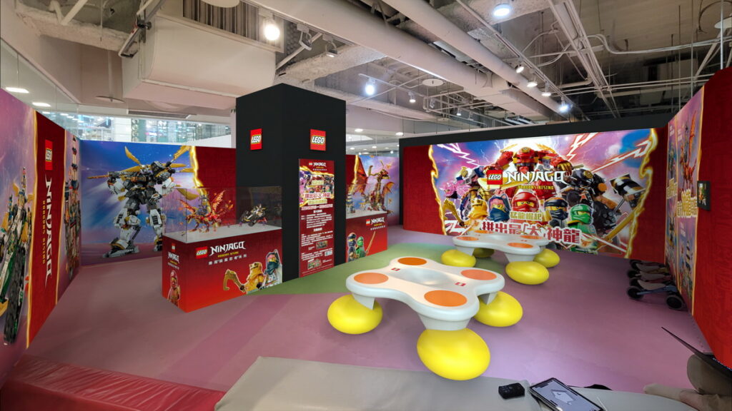 樂高R旋風忍者系列首度與大魯閣遊戲愛樂園合作,打造限定主題體驗遊戲區!_大魯閣遊戲愛樂園台中新時代店