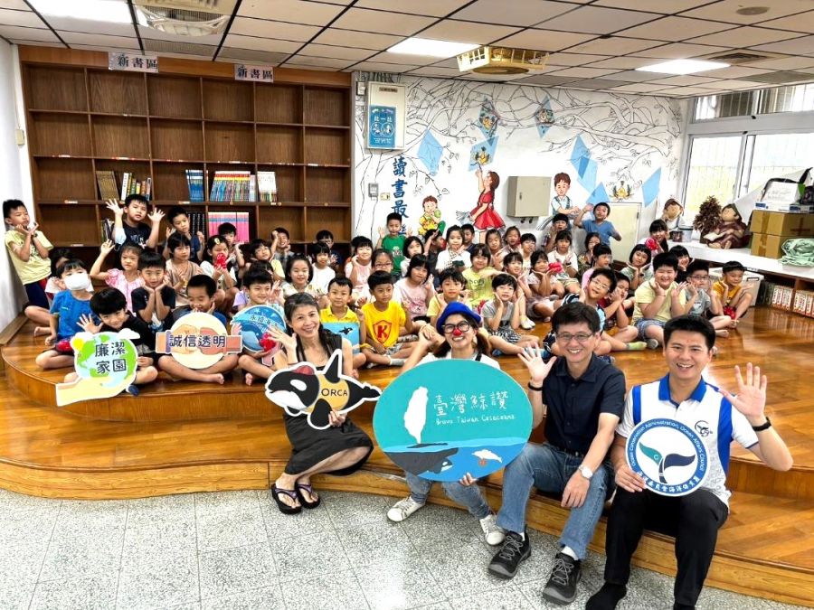 海保署、獅湖國小辦理廉政繪本閱讀扎根教學