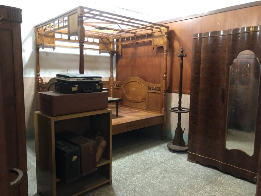 1927老屋餐廳打造時光生活展區,展現早期中醫世家的生活風貌。(圖/記者黃溎芬攝影)