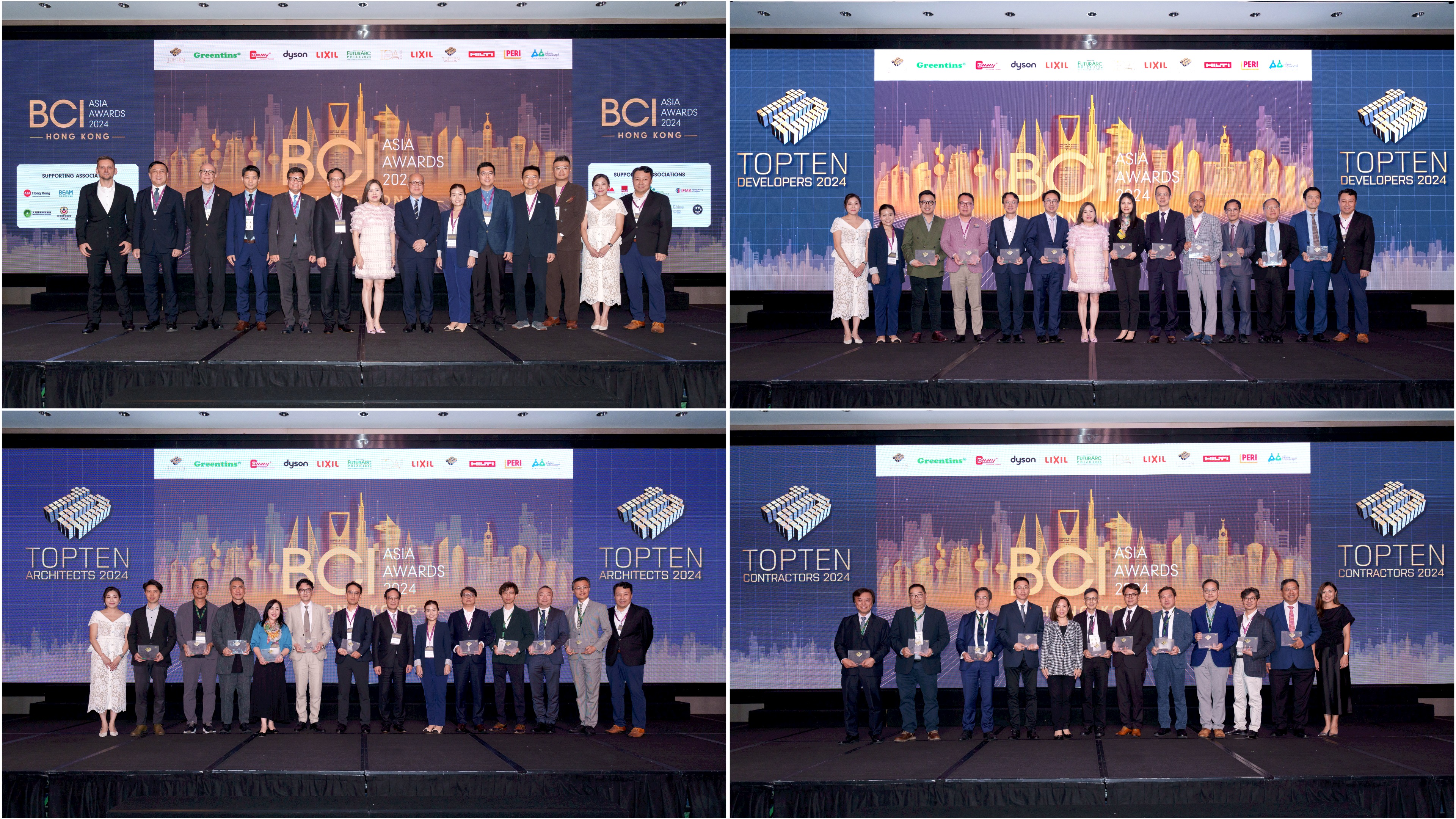 建築創新與卓越：香港BCI Asia Awards展現行業領導與綠色承諾