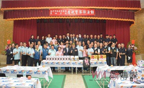 歡慶警察節！中市戰警挽袖公益捐血暨表揚績優員警獎勵