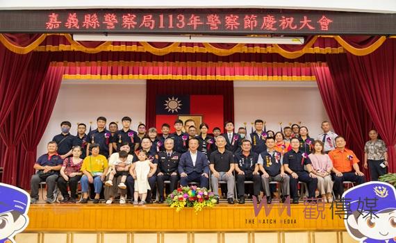 警察節慶祝大會 縣長翁章梁:交通、治安功不可沒