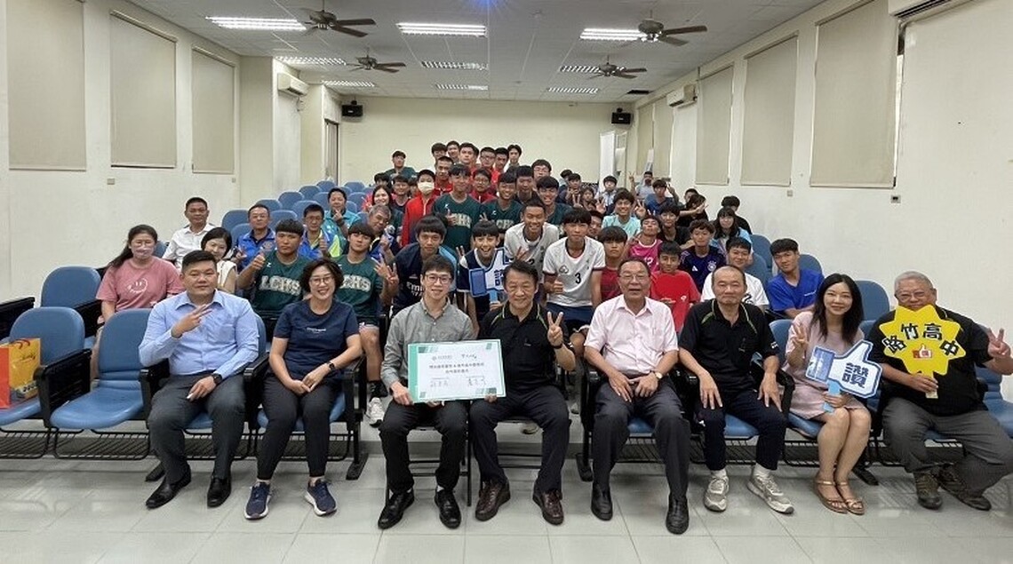 培養國手從小扎根!博田醫院提供醫療補助 照護路竹高中體育班學生