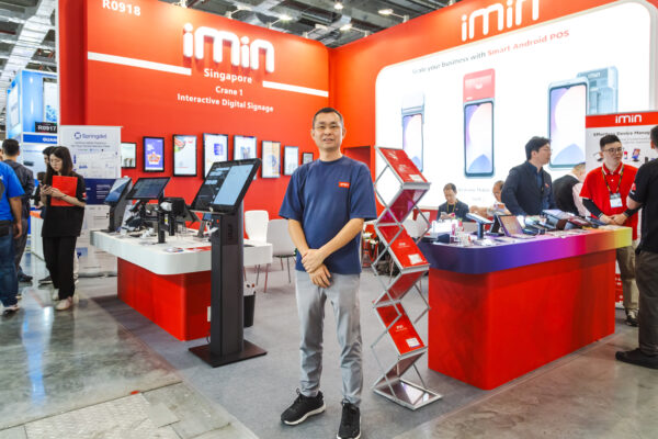 iMin科技創辦人兼CEO胡愛民非常重視臺灣市場，與臺灣代理經銷夥伴積極布局、深耕服務。（圖／iMin科技提供）