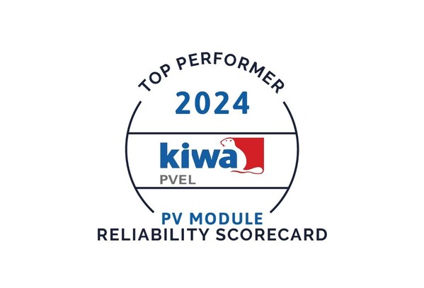 Top Performer!正泰新能第8次獲評Kiwa PVEL最佳表現組件供應商