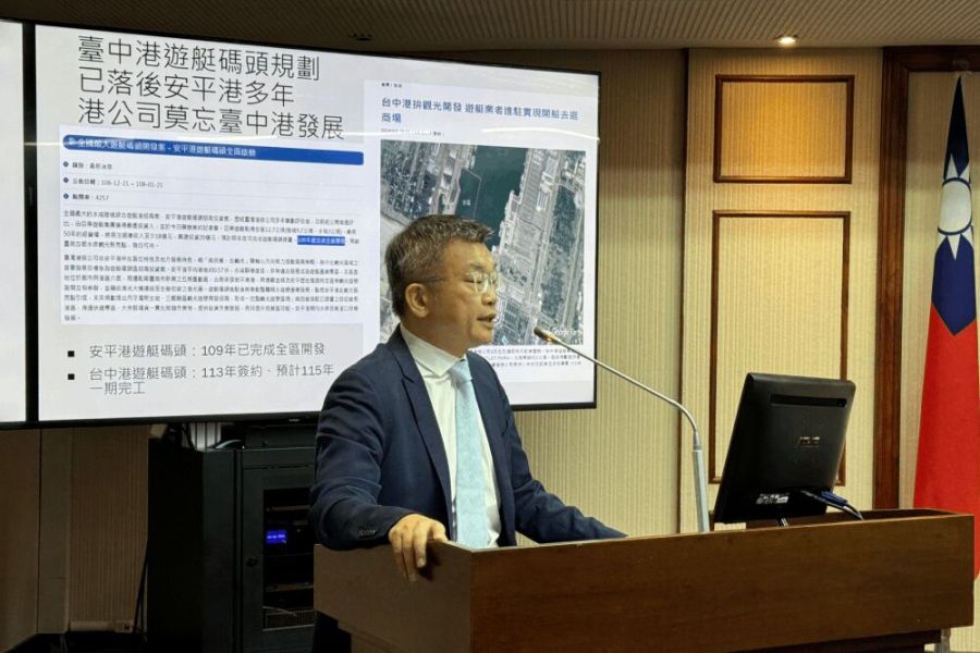 台中港旅客雪崩趨近零 蔡其昌盼:爭取郵輪停靠、增新航線及航點 285 照片來源:蔡其昌國會辦公室
