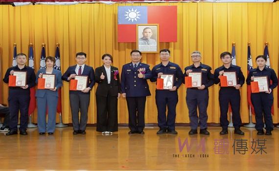 歡慶警察節 竹市表揚33名模範警察及優秀員警