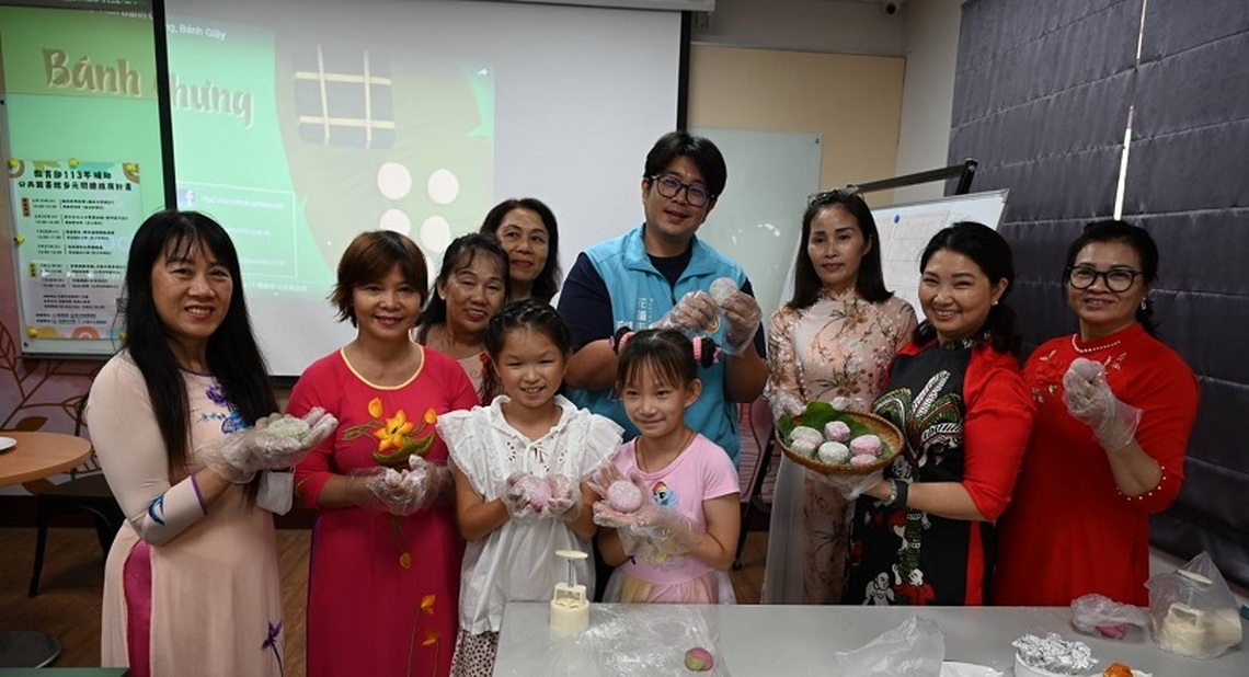 花市圖推動多元閱讀 聽故事吃美食探索越南文化