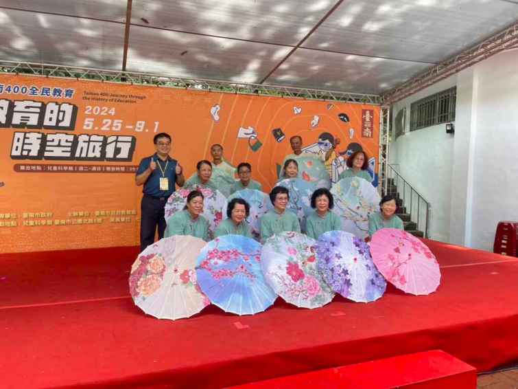 ▲白河樂齡中心演出（臺南市政府提供）