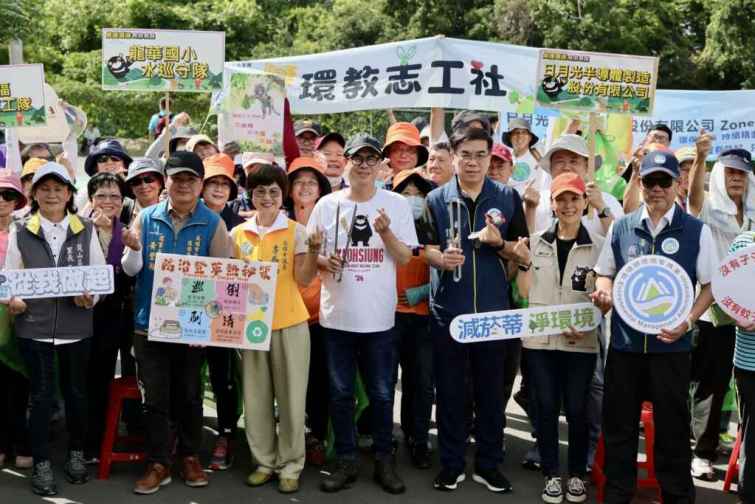 ▲淨零轉型過程中，高雄市政府期盼在補助及技術方面協助認真執行的高雄企業，做好淨零轉型工作。（高雄市政府提供）