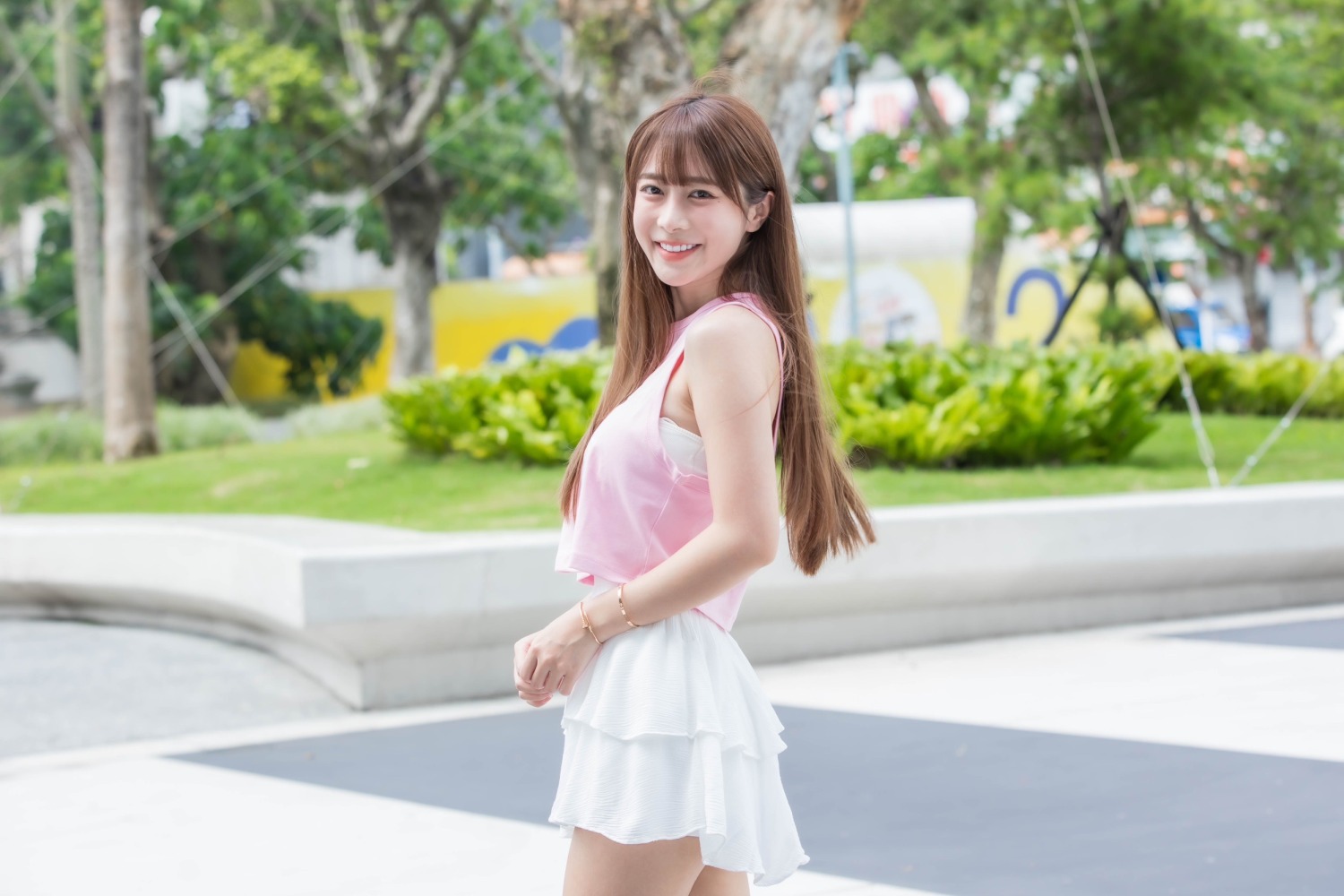 如果徵選上小龍女,靜靜要帶生命中最重要的人-媽媽,來球場看她跳舞。 (圖/莉奈享務所提供)