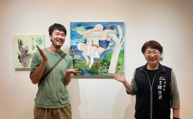 中市文化局聯手在地畫廊 共譜「藝術星勢力」