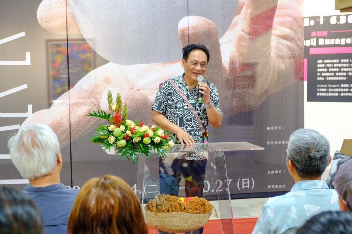 原民會曾智勇主委出席屏東縣原住民文化資產特展茶會