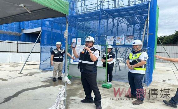 共創安心職場 中市勞工局舉辦營造業職場安全衛生觀摩交流