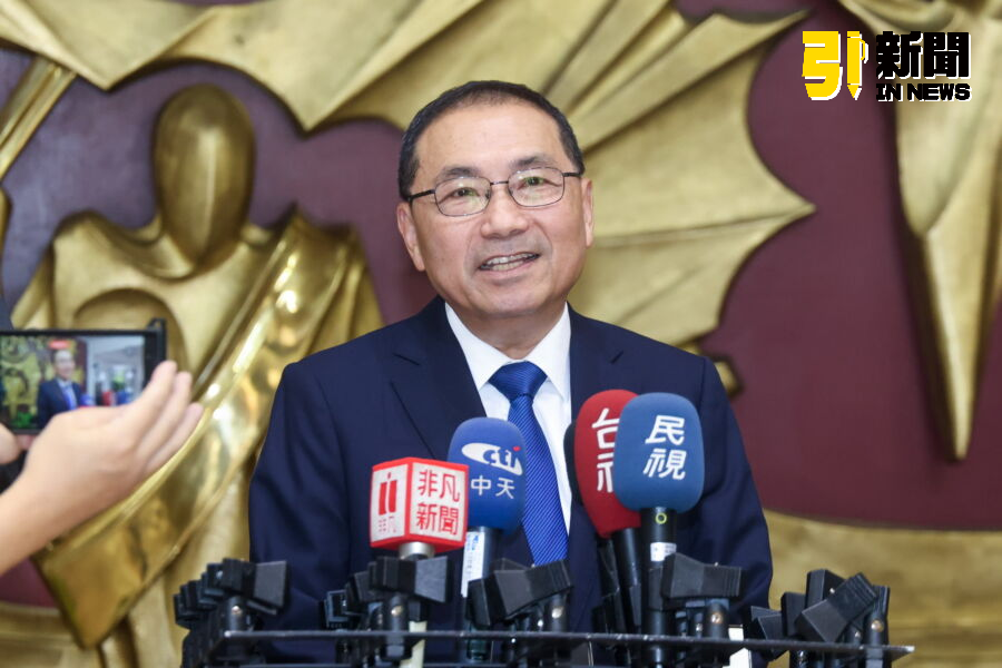 圖/新北市長侯友宜今(17)日強調,遷都是個非常嚴肅的議題,「跟財劃法是沒有什麼關係的!」(記者陳志仁攝,2024.06.17)
