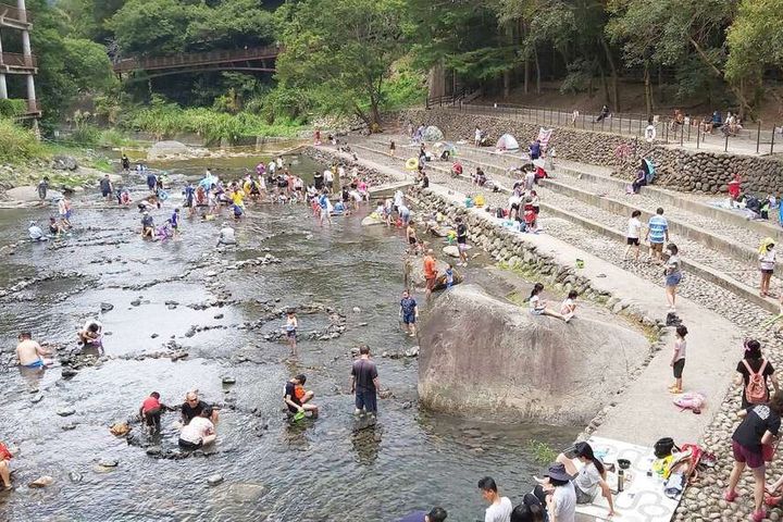 暑假將近,許多水域開放,請遊客注意戲水安全! 圖:桃園市政府/提供