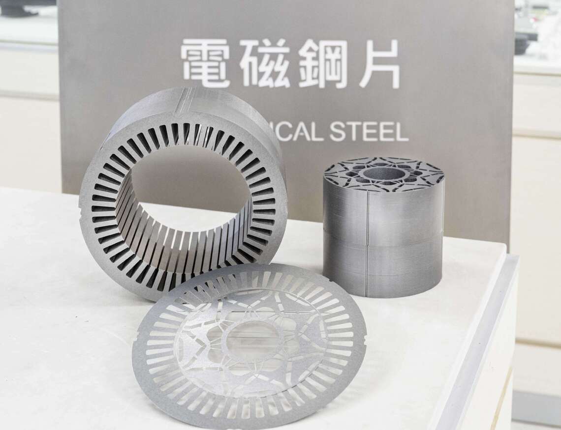 漾新聞|中鋼成功開發電動車馬達用極薄板電磁鋼每年訂單量上看4500公噸